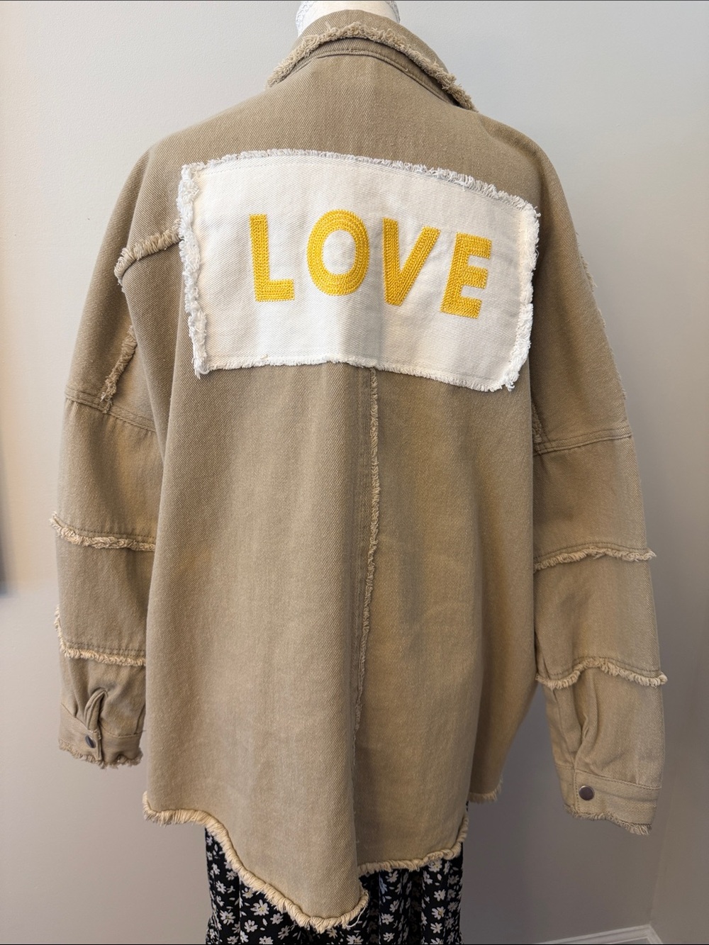 Free People Inspired Oversized - Boutique Festival Boho Concert Western Shacket - Picture 3 of 8